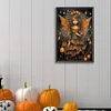 (40*60cm)Halloween Girl - Full Round Drill Diamond Painting