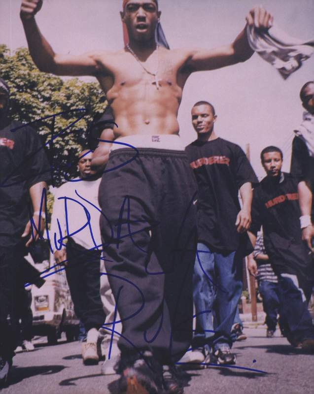 Murder Inc Ja Rule authentic signed rap 8x10 Photo Poster painting W/Cert Autographed (A0568)