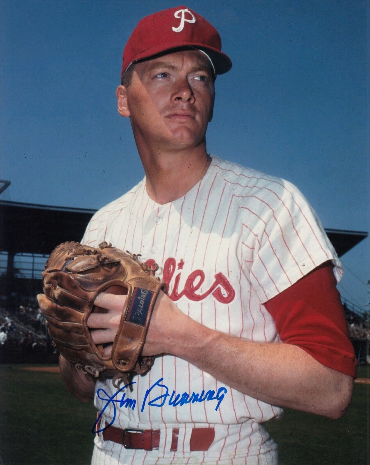 Jim Bunning #0 8x10 Signed Photo Poster painting w/ COA Philadelphia Phillies 033119