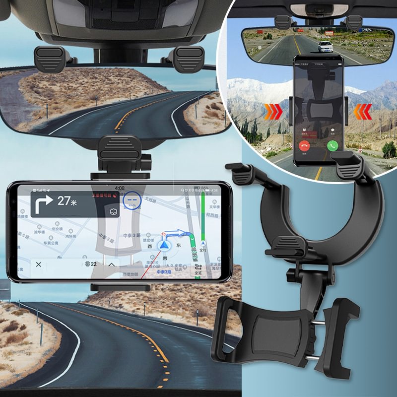 Car Rearview Mirror Phone Holder
