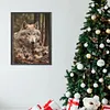 Diamond Painting -DIY Round Drill Parent Wolf