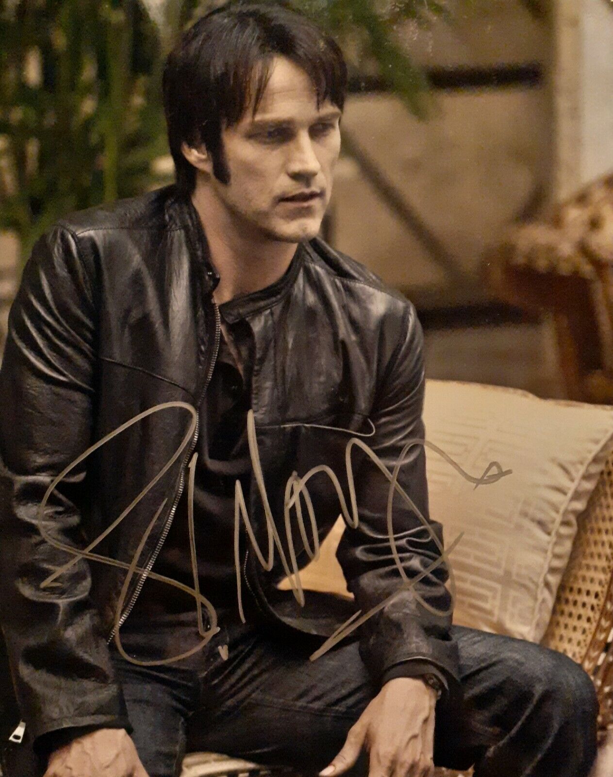 Stephen Moyer signed 8x10