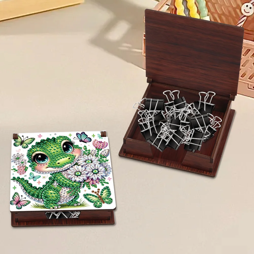 DIY Butterfly Dinosaur Diamond Painting Note Box Paper 160 Sheets of Paper for DIY Art Craft