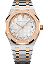 Silver Gold 904L Steel and Silver Dial - Watch - 34mm