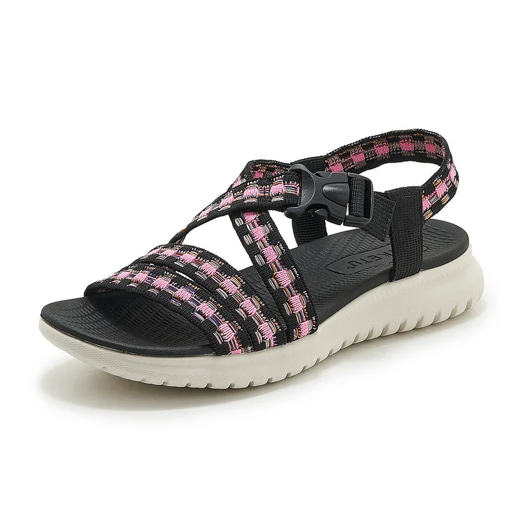 Women's Fly Weave Casual Arch Support Sandals Radinnoo.com
