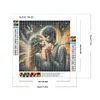 >SALE<5D DIY Full Round Drill Diamond Painting Lovers Kit Home Decor Art Craft 30x30cm