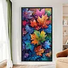 Colorful Maple Leaves-11CT Stamped Cross Stitch 40*70cm/15.75*27.56in (Big Size) tapestrymarket