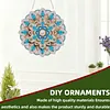 DIY Double Layer Rotatable Mandala Diamond Painting Hanging Kits Crystal Rhinestone Art Pendants for Adults Gift Home Wall 