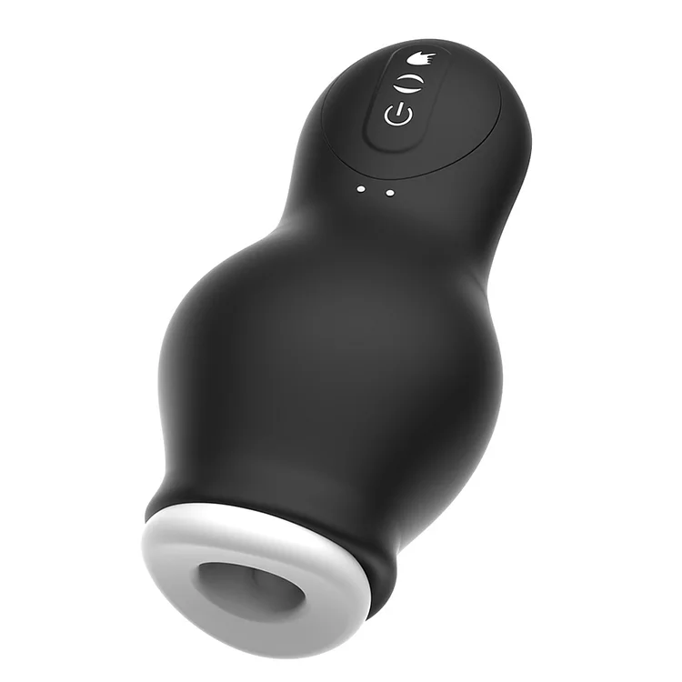 Vibration sucking massager penis exerciser