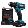 24 in 1 Cordless Drill Set 21V Brushless Electric Drill with Drill Bits