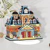 Diamond Painting Small Train Station Desktop Ornaments Kit for Decor