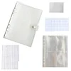 Diamond Painting Storage Book Beads Container Clear Loose Leaf A5 Binder
