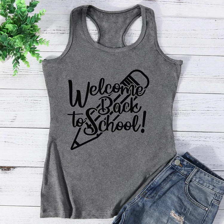 Back To School Vest Top-Annaletters