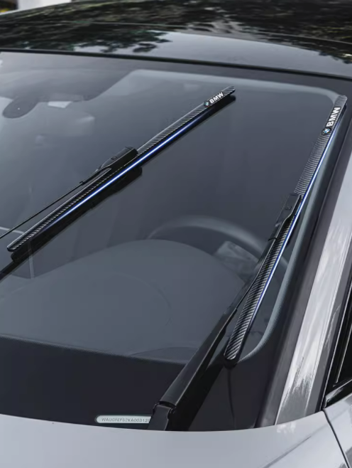 Carbon fiber pattern exclusive logo wiper(2PC)