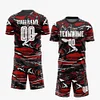 Soccer Jersey Sets Sublimation Soccer Wear for Men's Practice Football Shirts Custom Football Sportswear Soccer Team Uniform