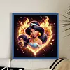 Cartoon-7 Full 14CT DIY Stamped Cross Stitch Kits Needlework Embroidery Kit 11.81x11.81inch Cross Stitch Art and Crafts Kits for Beginners Adults Home Decor