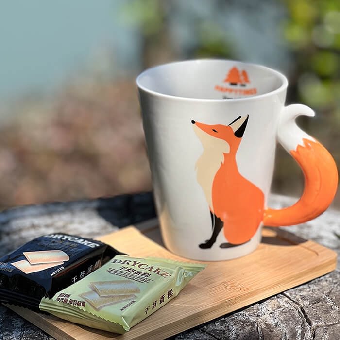 Cute Fox Ceramic Coffee Mug