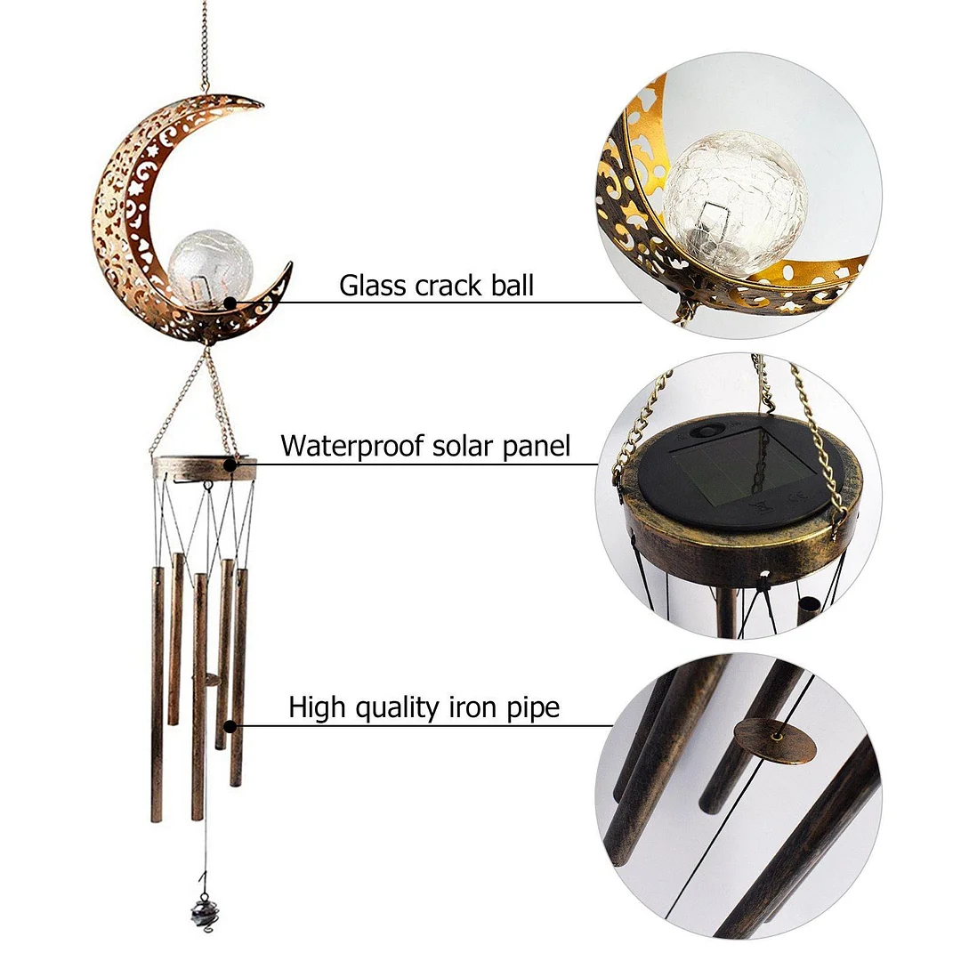 Solar Wind Chimes Light