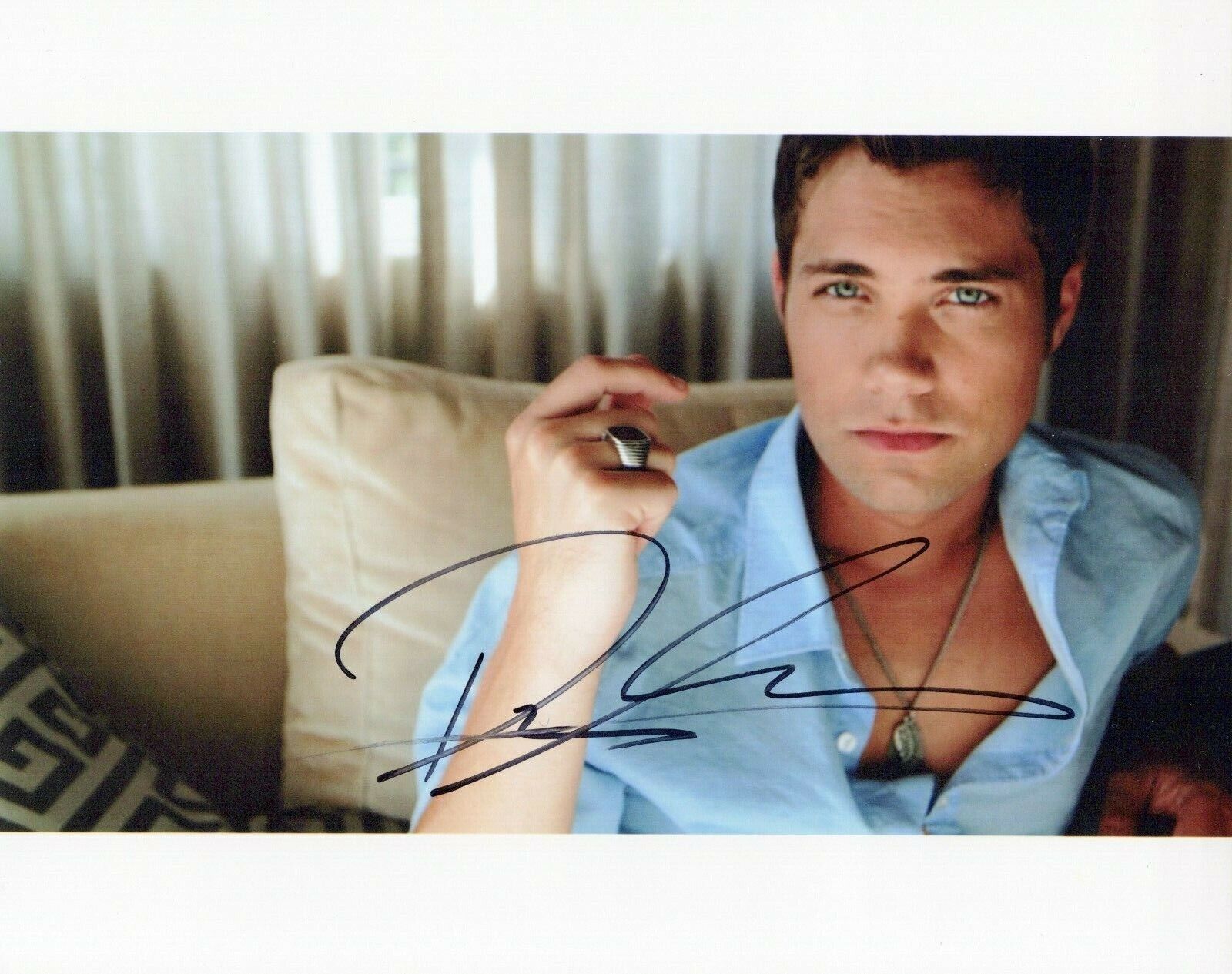 Drew Seeley head shot autographed Photo Poster painting signed 8x10 #1