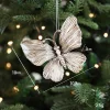 Electroplated Silver Platic Hanging Decors for Christmas Tree 