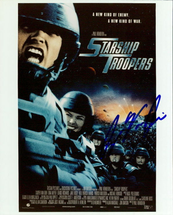 Casper Van Dien (Starship Troopers) signed 8x10 Photo Poster painting In-person