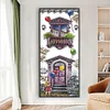 (Counted/Stamped)Children'S Day Balcony-14CT Cross Stitch 18*45cm/7.09*17.72in
