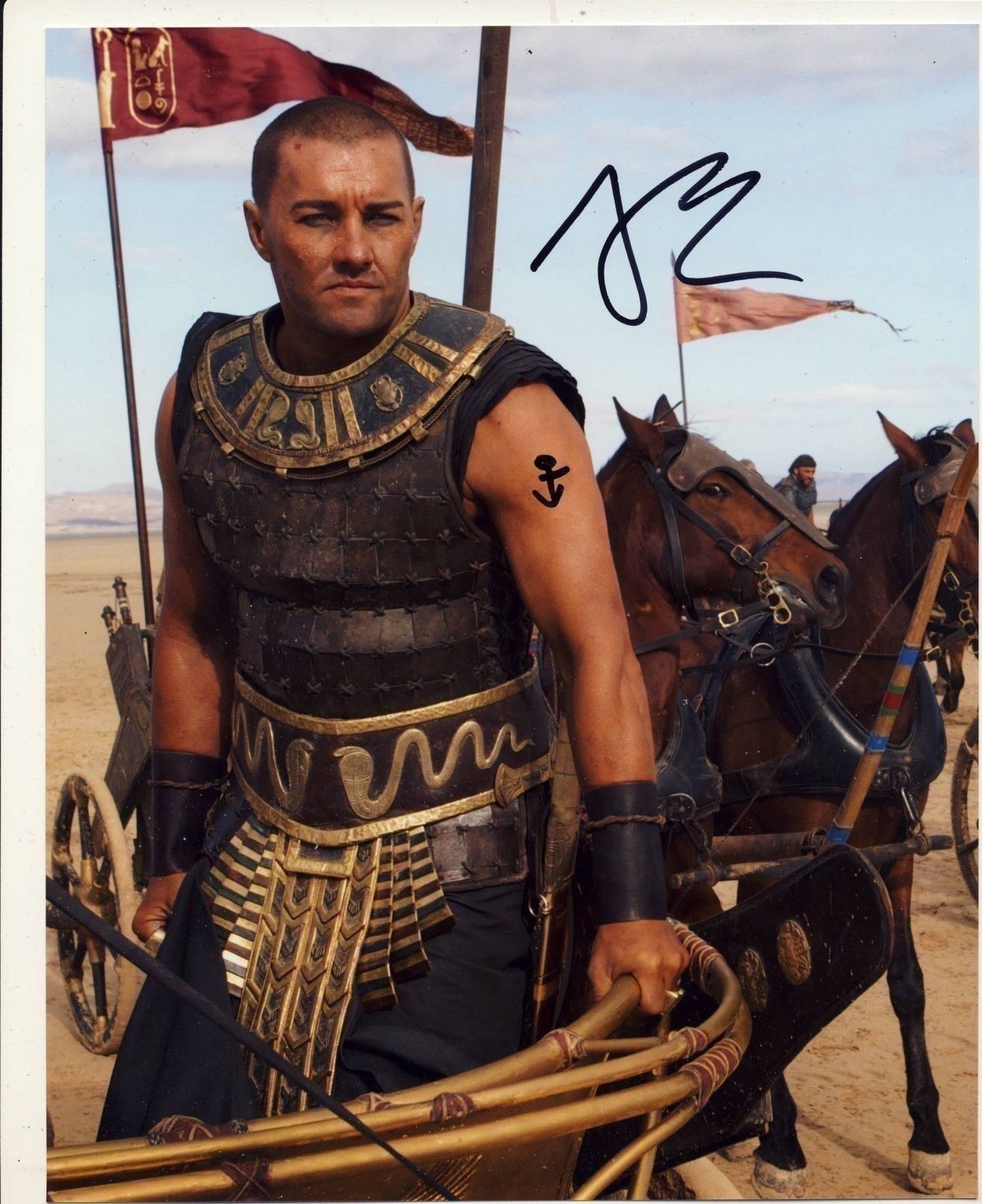 Joel Edgerton Autograph Exodus Gods and Kings Signed 10x8 Photo Poster painting AFTAL [7250]