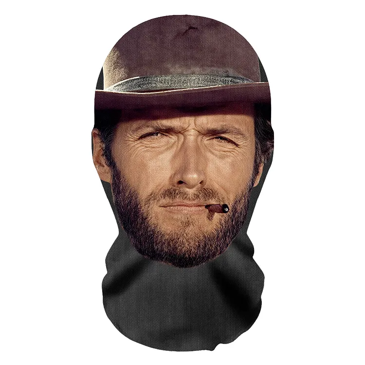 3D Spoof Face Simulation Headgear-JOSEY WALES 