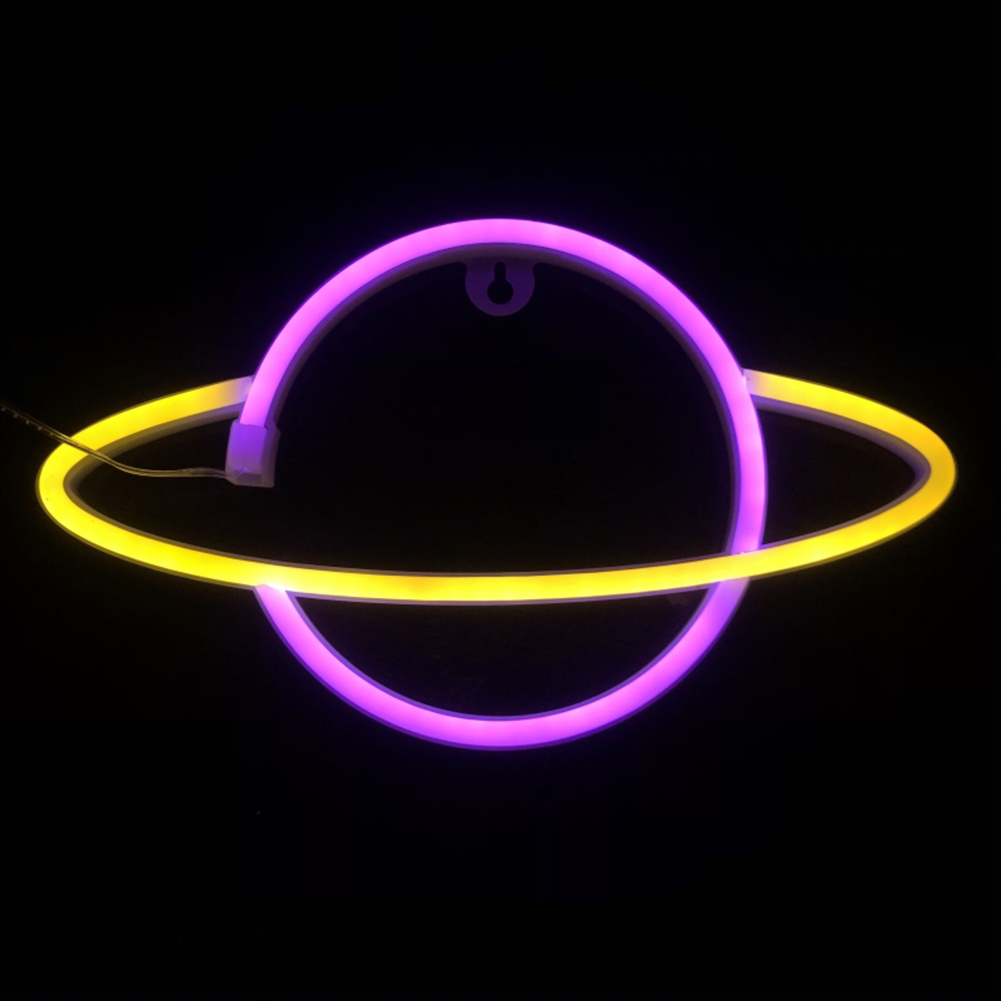

Elliptical Planet Sign Neon LED Dual Use-Neon Night Light, 501 Original