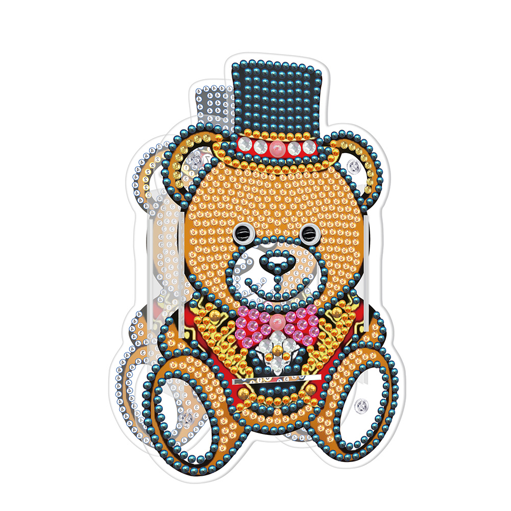 

Bear Pen Holder - 5D DIY Craft Ornament, 501 Original