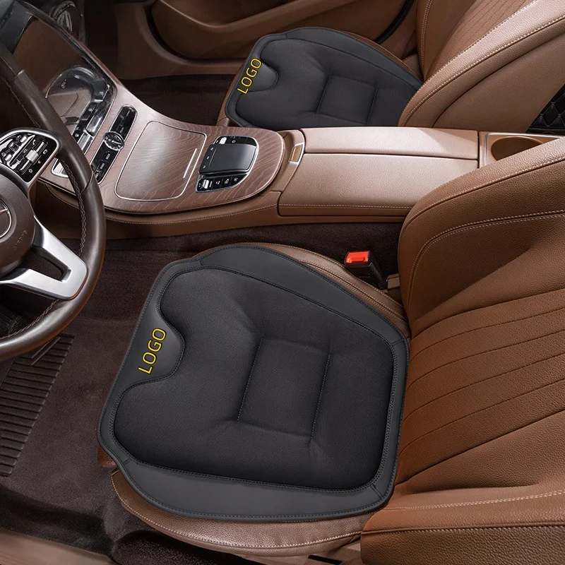 New 2025 car seat cushion summer ice silk cool pad nappa anti-fouling leather high-end seat cushion ventilation and breathable four seasons