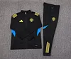 Joyfball 2025/2026 Manchester United Long Zipped Jacket Black Football Jersey 1:1 Thai Quality