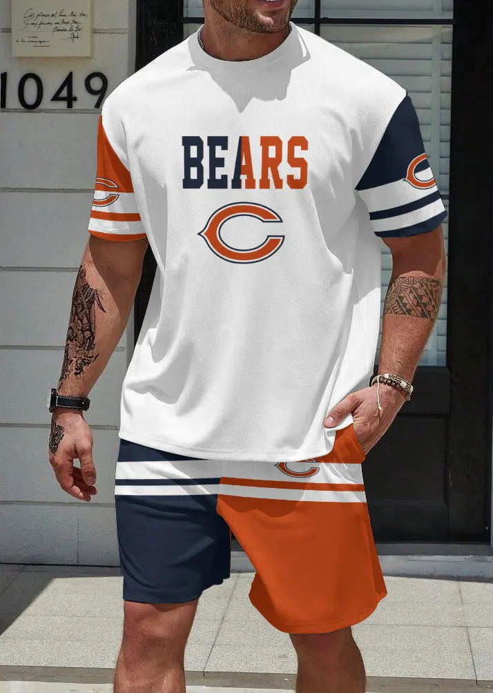 Chicago Bears Limited Edition Top And Shorts Two-Piece Suits