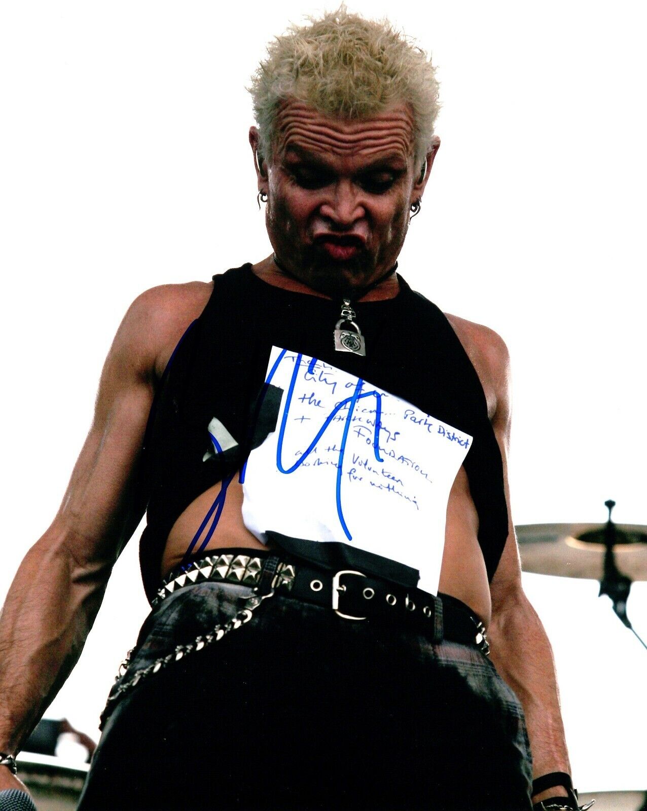 Billy Idol Signed - Autographed 8x10 inch Photo Poster painting with Certificate