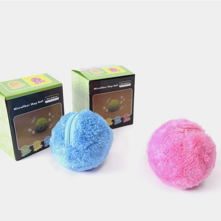 Pet Electric Ball Toy with Plush Cover | 168DEAL