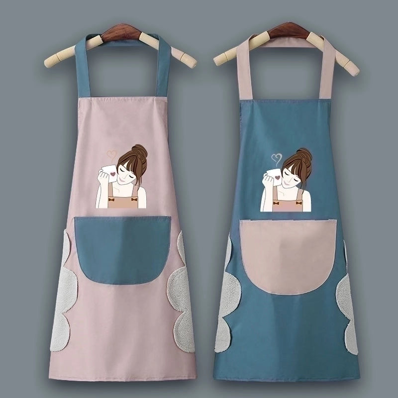 Fashion Cartoon Pvc Apron 1 Piece