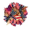 4th of July Wreath Patriotic American Wreath for Independence Day & Memorial Day