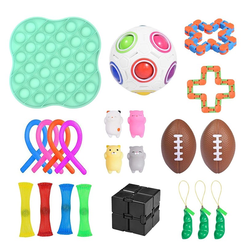 

22Pcs Children Sensory Gadgets Toy Set Early Educational Toys, 501 Original