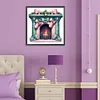 Diamond Painting -DIY Round Drill Christmas Fireplace