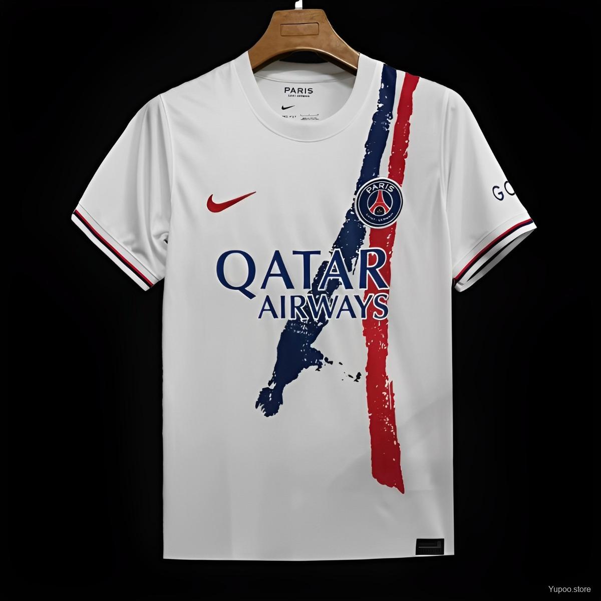 Paris Maillot Foot Extérieur 2024 2025 Maillot De Fou, site maillot de foot pas cher