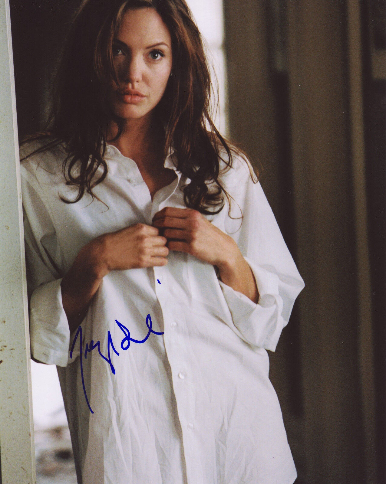 ANGELINA JOLIE AUTOGRAPH SIGNED PP Photo Poster painting POSTER 18