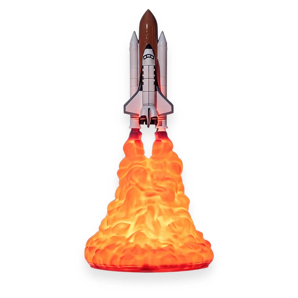 3D Rocket Lamp