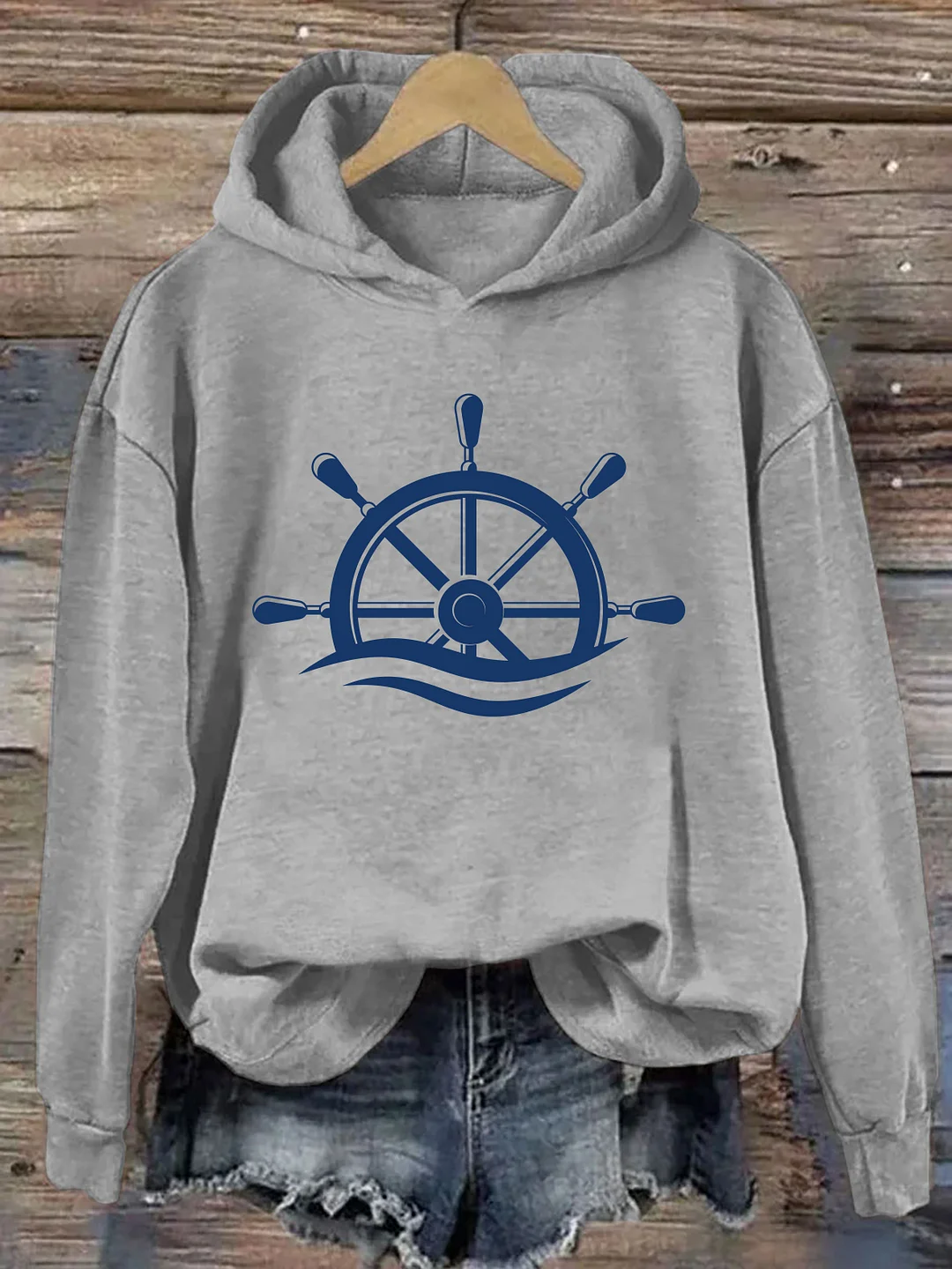 Ship Wheel Hoodie