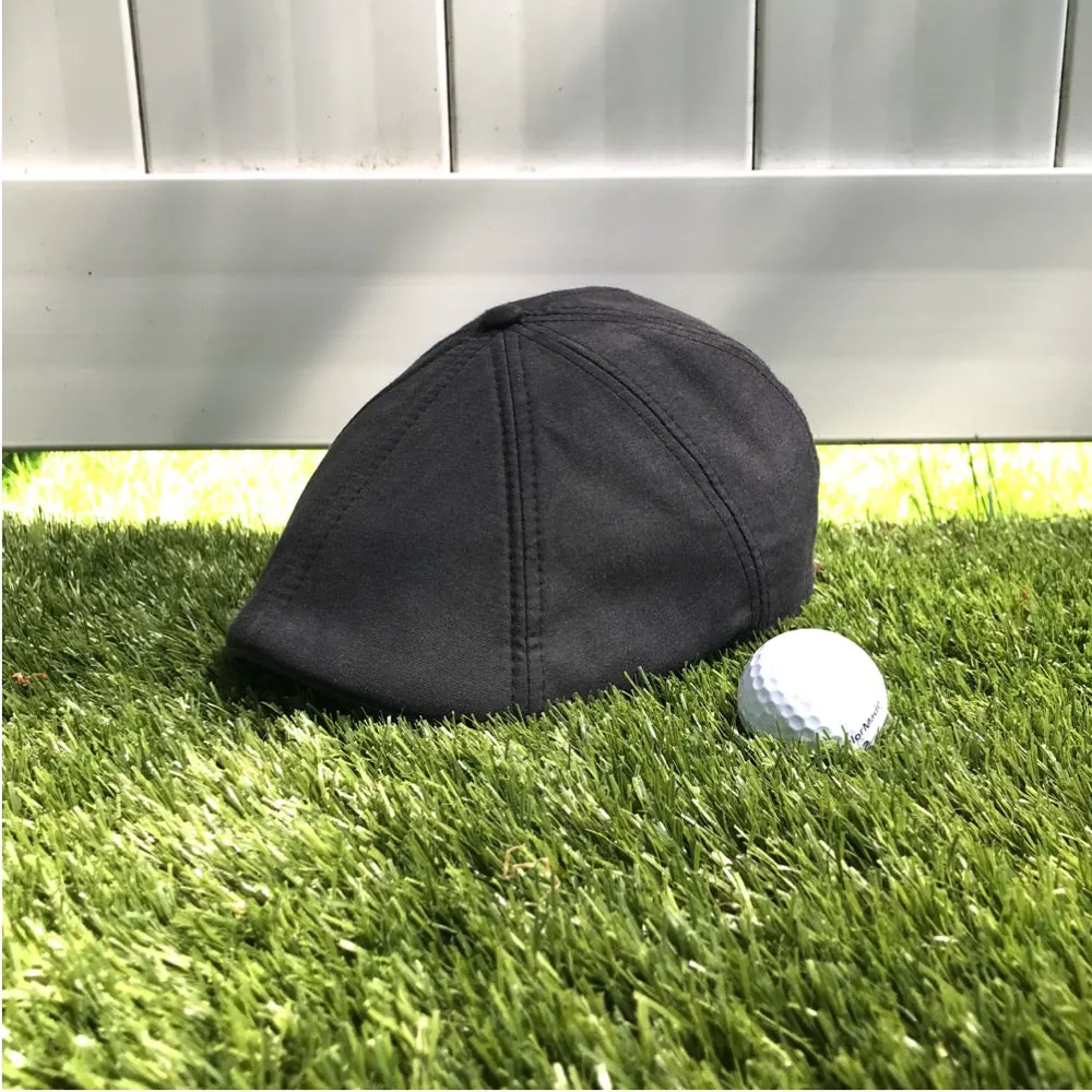 Hatsfashion-The Caddy   Cap - Black