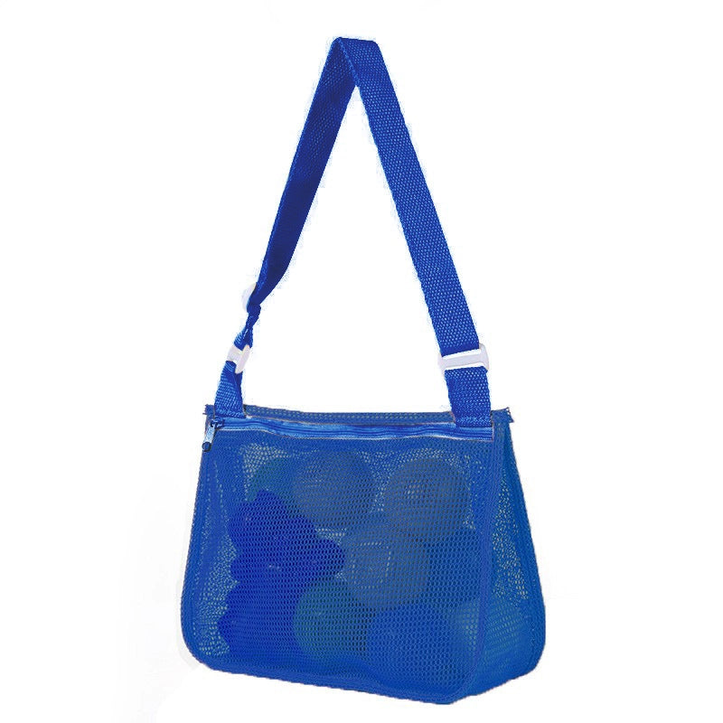New Color Matching Children’s Toy Bag Shell Storage Bag Travel Beach Bag Hollow Transparent Beach Bag