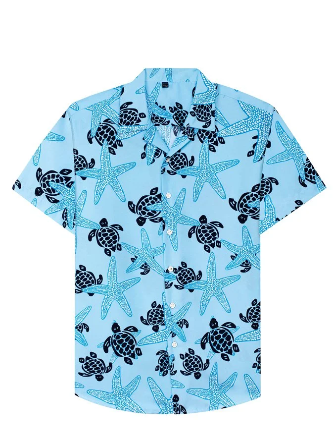 Men's casual Hawaiian shirts