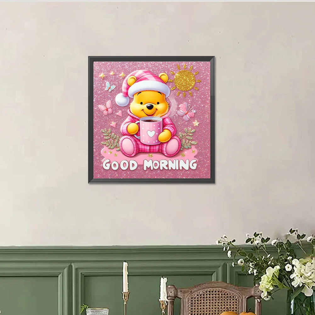 Diamond Painting - Full Round Drill - Winnie the Pooh(Canvas|40*40cm)
