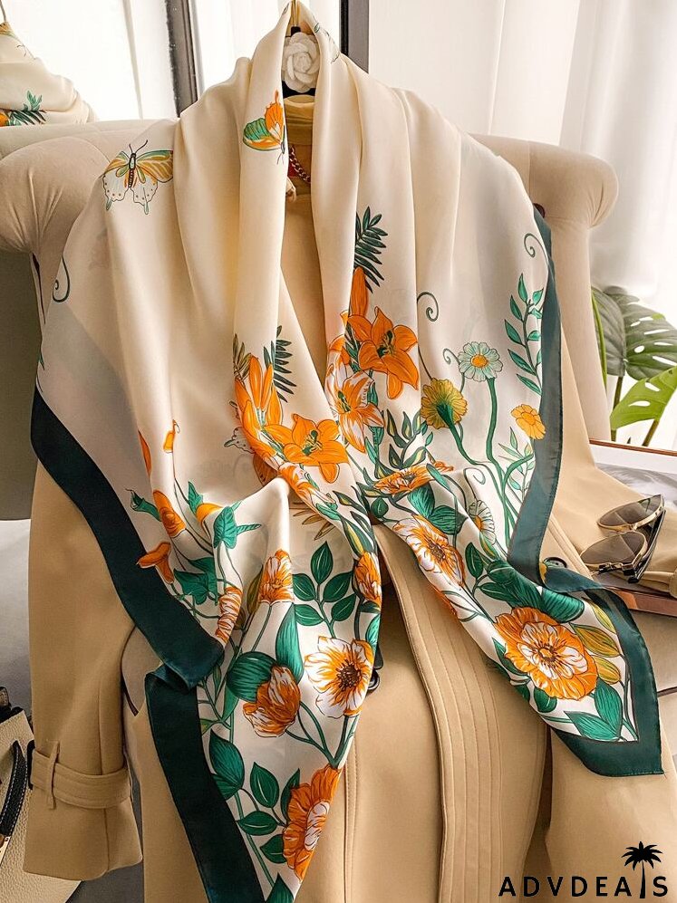 Floral Print Bandana