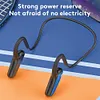 M-D8 Bone Conduction Headphones Open Ear Bluetooth-compatible 5.2 Earphones (Blu