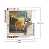 Diamond Painting -DIY Round Drill Tiger(50*50 CM)